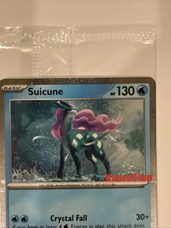 Suicune 026/094 Phantasmal Flames SEALED PROMO GAMESTOP Pokemon Card - Image 2