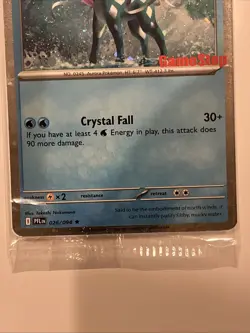 Suicune 026/094 Phantasmal Flames SEALED PROMO GAMESTOP Pokemon Card - Image 3