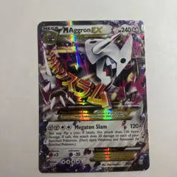 Pokemon TCG M Aggron EX Ultra Rare Card 94/160 XY Primal Clash - Image 1