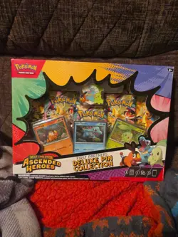 Pokemon TCG Mega Evolution Ascended Heroes First Partners Deluxe Pin Collection - Image 1