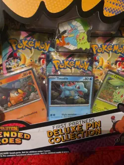 Pokemon TCG Mega Evolution Ascended Heroes First Partners Deluxe Pin Collection - Image 3