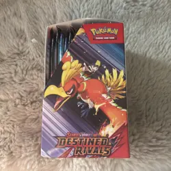 Pokemon TCG Destined Rivals Half Booster Box, Unsealed - Image 2