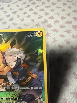 Pokemon Pikachu TG05/TG30 Ultra Rare Full Art Holo Lost Origin 2022 - Image 2