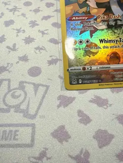 Pokemon Pikachu TG05/TG30 Ultra Rare Full Art Holo Lost Origin 2022 - Image 5