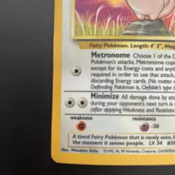 1999 Pokemon Jungle #1 Clefable - Holo, Rare - Image 5