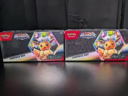 Pokemon Prismatic Evolutions Surprise Box 2x New Sealed - Image 1