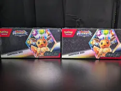 Pokemon Prismatic Evolutions Surprise Box 2x New Sealed - Image 2