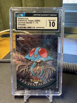 🚀INVEST NOW🚀 CGC 10 Tentacruel Topps Chrome Series 1 - 73 - Pokemon - Image 1
