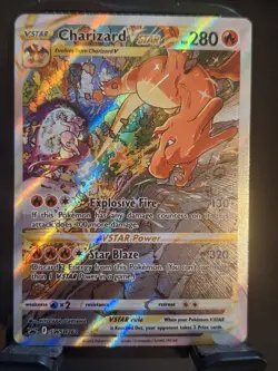 Pokemon TCG Charizard Vstar Promo - Image 1