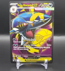 Pokemon - Mega Sharpedo ex 113/094 - Mega Evolution Phantasmal Flames - Image 1