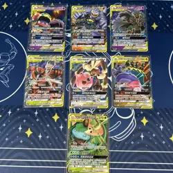 7x TAG Team Pokemon TCG Chinese -GX RR Sun & Moon IN STOCK NEAR MINT Venusaur - Image 1