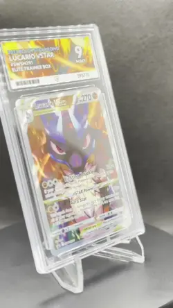 🦝 Pokemon TCG – Lucario VSTAR – SWSH291 – Black Star Promo 2023 - ACE 9 (MINT) - Image 2