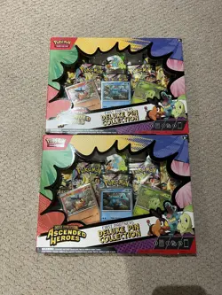 Pokemon (TCG): Mega Evolution Ascended Heroes First Partners Pin Collection x2 - Image 2