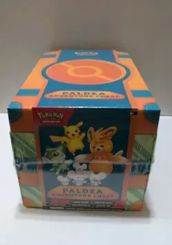Pokemon TCG Paldea Adventure Chest 6 Booster Packs 7 Promos - Factory Sealed - Image 2
