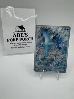 Pokemon TCG Articuno Journey Together 161/159 Near Mint Condition - Image 1