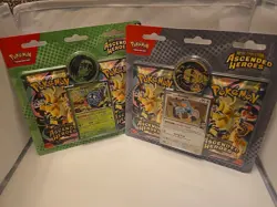 Pokemon Mega Evolution Ascended Heroes Kit Komala & Tangela Foil Booster Coin - Image 1