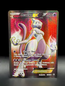Mewtwo EX 158/162 Full Art Ultra Rare Pokemon BREAKthrough Excellent Condition! - Image 1