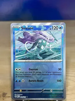 Prismatic Evolutions Suicune 024/131 (Master Ball Pattern) Pokemon NM/M - Image 1