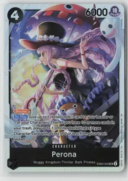 Perona (045) SR Extra Booster: One Piece Heroines Edition EB03-045 NM - Image 1