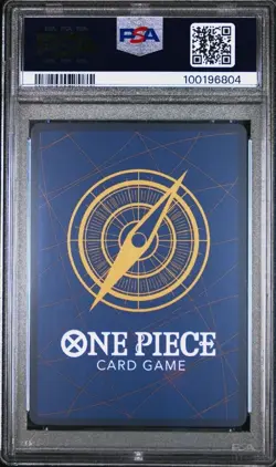2024 One Piece CCG - Monkey D. Luffy - Secret Rare Foil (PSA 10 GEM MINT) - Image 2
