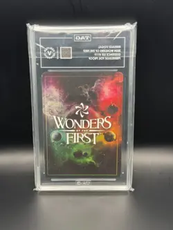 Wonders Of The First Prerelease Foil Proof RHINAGI VOGAL TAG Authenticated - Image 2