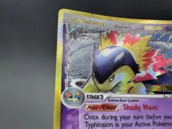 Typhlosion 12/101 Holo Rare Delta Species EX Dragon Frontiers Pokemon Card - Image 5