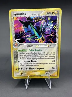 Gyarados 8/110 Holo Rare Delta Species EX Holon Phantoms Pokemon Card - Image 1