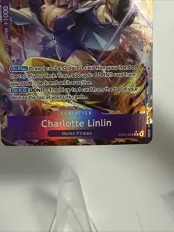 One Piece Charlotte Linlin EB03-034 Character Card 7000 Power Special Bandai - Image 3