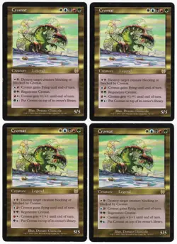 Cromat x4 4x 2001 Apocalypse PLAYSET Multi-Color Rare Creature MTG LP AZ3 - Image 1