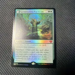 2026 MAGIC: THE GATHERING SECRETS OF STRIXHAVEN FOIL #0149 GERMINATION PRACTICUM - Image 1