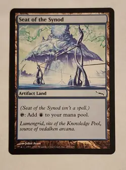 MTG Seat of the Synod - Mirrodin Regular - NM Magic The Gathering - Image 1