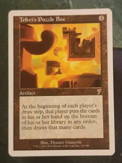 MTG Teferi's Puzzle Box - 7th Edition Regular - NM Magic The Gathering - Image 1