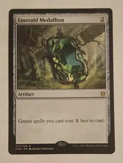 MTG Emerald Medallion - Commander Anthology Regular - NM Magic The Gathering - Image 1