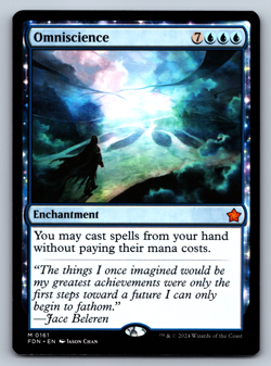 Omniscience - Foundations - MTG - Image 1