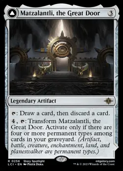 1x Matzalantli, the Great Door - NM - See Pic for Set/Version - SPARROW MAGIC - Image 1