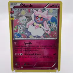 Pokemon TCG Diancie RC22/RC32 Holo Radiant Collection XY Generations Card - Image 1