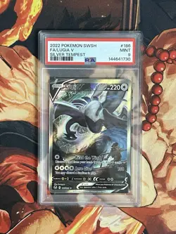 PSA 9 Lugia V FA 186/195 SWSH12 Silver Tempest Pokemon TCG English - Image 1