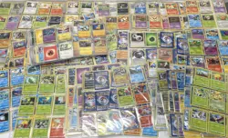 Unsorted Pokemon TCG Common, Uncommon and Rare Trading Cards (9 Card Sheets) - Image 1