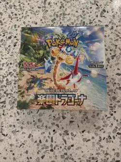 Pokemon TCG Paradise Dragona Booster Box sv7a Japanese Import New Sealed - Image 2