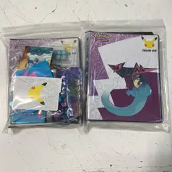 Mixed Pokemon TCG Empty Tins, Accessories, and Collectibles Bundle - Image 3