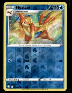 Pokemon Shining Fates Floatzel Holofoil 023/072 - Image 1