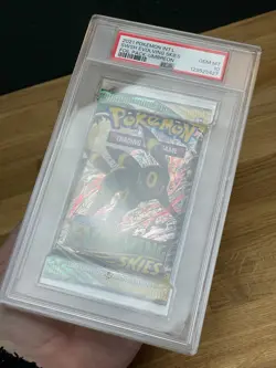 Pokemon Evolving Skies Umbreon Art Authentic Sealed Booster Pack PSA 10 - Image 3