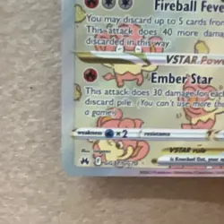 Pokemon Simisear VSTAR GG37/GG70 Crown Zenith Galarian Gallery Ultra Rare Holo - Image 5