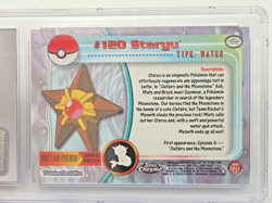 Staryu #120 (2000) - CGC Gem Mint 10 - Pokemon Topps Chrome Series 2 - Image 3