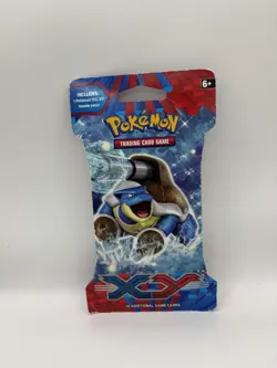 POKEMON XY BASE SLEEVED BOOSTER PACKS 4 CHARACTER SET BLISTER PACK 2014 - Image 1