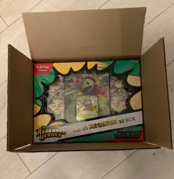 Pokemon TCG: Mega Evolution Ascended Heroes Mega Meganium ex Box | Case IN HAND - Image 1