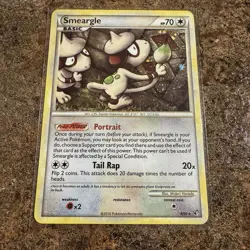 SWIRL Smeargle 8/90 - Undaunted - Cosmos Holo - Pokemon TCG - LP - Image 1