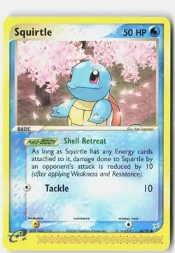 Squirtle 46/95 Common Team Magma vs Team Aqua Pokemon Near Mint - Image 1