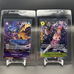 One Piece Trafalgar Law & Donquixote Rosinante Vol 6 Promos P-093 & OP12-108 NM - Image 1