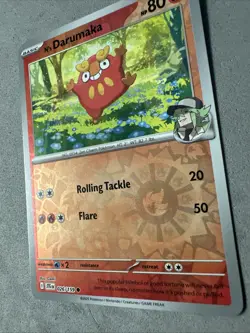 Pokemon TCG * Journey Together 026/159 N's Darumaka C REVERSE HOLO * NM FRESH PK - Image 2